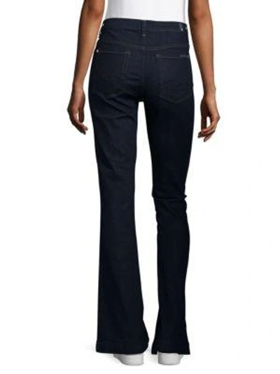 Shop 7 For All Mankind Slim-fit Flared Jeans In True Rinse