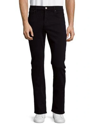 Shop 7 For All Mankind Slimmy Solid Jeans In Navy