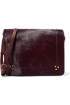 JÉRÔME DREYFUSS Igor calf hair and leather shoulder bag