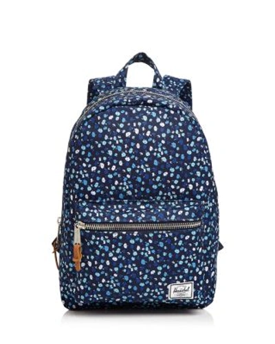 Herschel Supply Co Settlement Mid Volume Backpack In Peacoat Blue Mini Floral