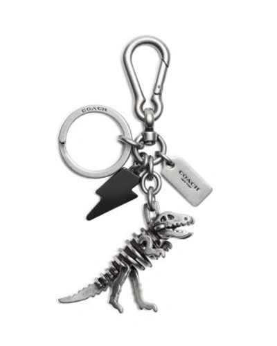 Coach T. Rex Bag Charm In Silver