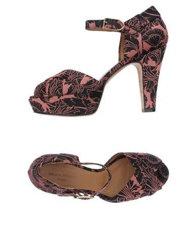 Shop Sonia Rykiel Sandals In Pastel Pink