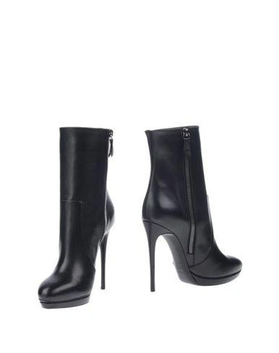 Shop Casadei Ankle Boots In Black