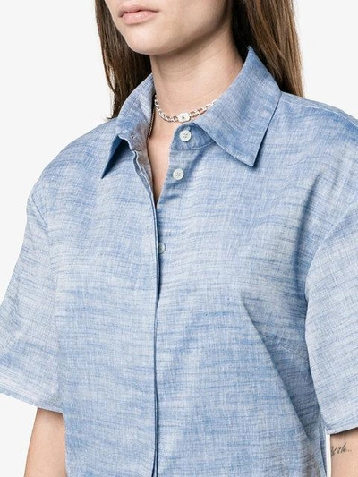 Shop Rosie Assoulin 'the O.g.' Hemdkleid In Blue