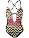 MISSONI Mare cut out swimsuit,21304112235268