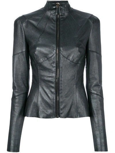 Shop Talbot Runhof Fusion Jacket In Metallic