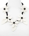 KATE SPADE Lovely Lillies Statement Necklace, 22",1721951CREAMMULTI