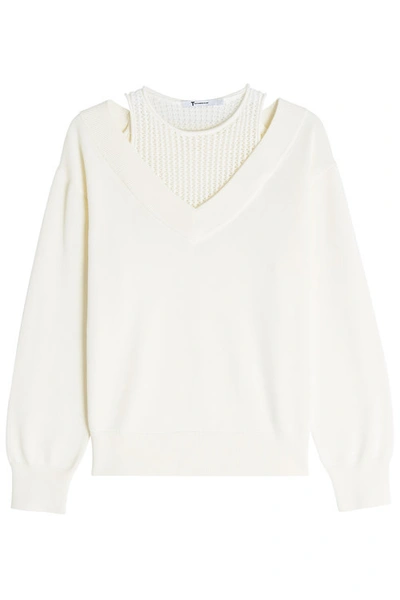 Alexander Wang T Pullover With Cotton In White