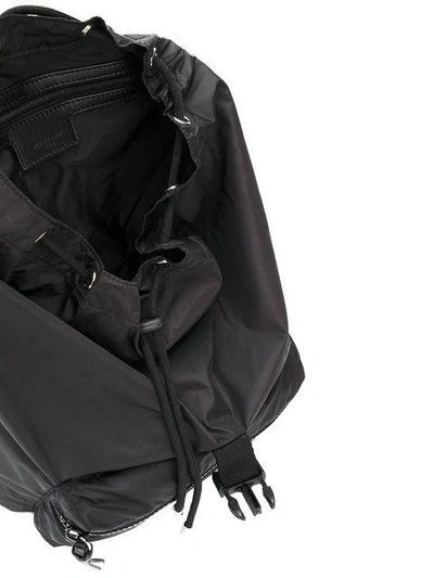 Shop Givenchy Star Trim Packable Backpack In Black