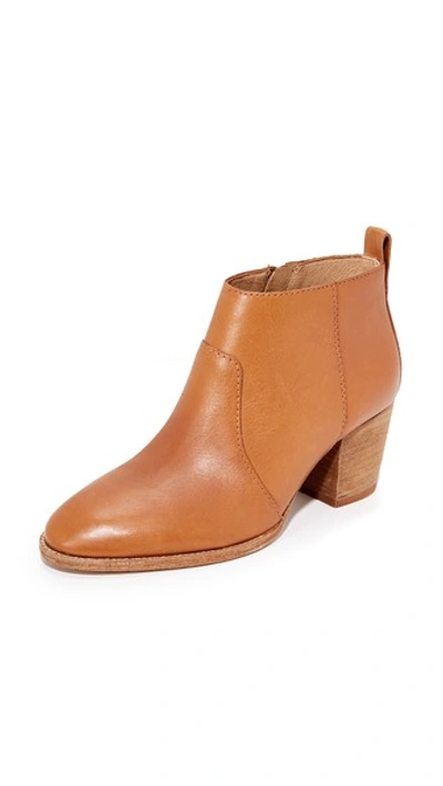 Madewell Brenner Boots In English Saddle