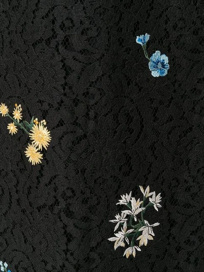 花卉刺绣蕾丝半身裙