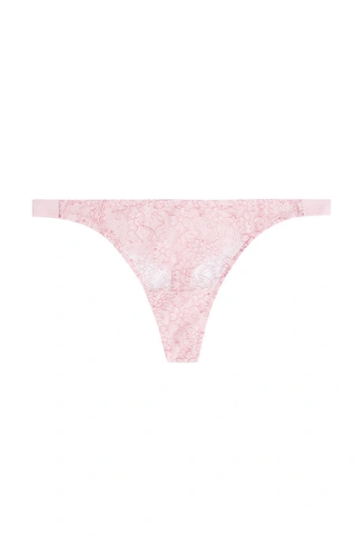 La Perla Lace Thong In Pink