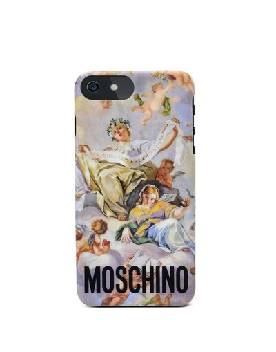 Shop Moschino Iphone-6-plus-7-plus-case In Lilac