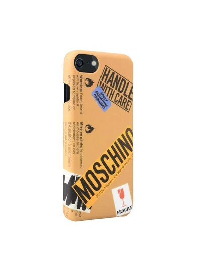 Shop Moschino Iphone-6s-iphone-7 In Camel
