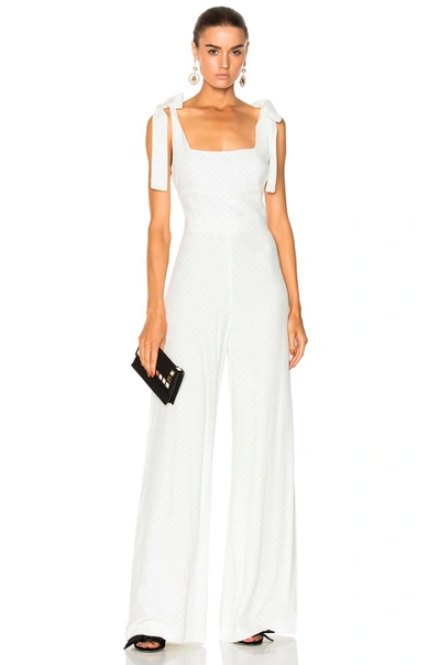 Shop Alexis Lincolm Jumpsuit In Abstract,white