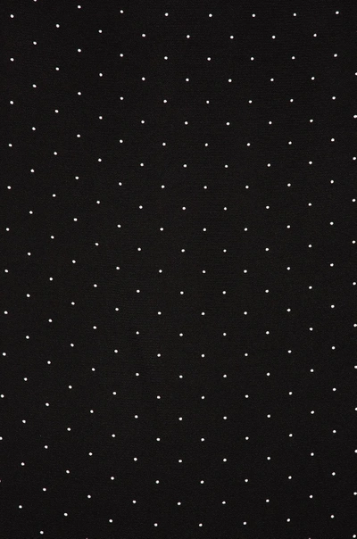 Shop Alexis Pauldine Dress In Abstract, Black. In Black Micro Dot
