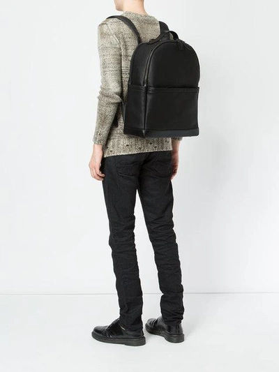 Shop Marsèll Double-zip Backpack - Black