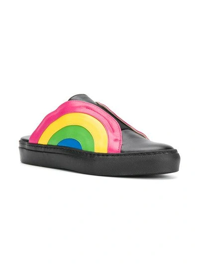 Shop Minna Parikka Rainbow Slip On Sneakers