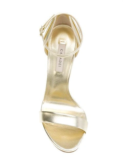 Casadei Layered Heel Sandals | ModeSens
