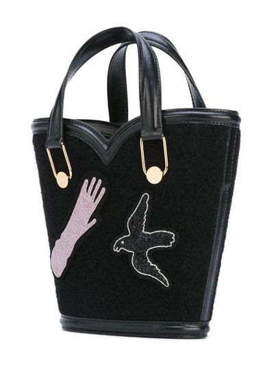 Shop Olympia Le-tan Mini Beatrix Tote Bag