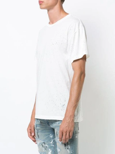 Shop Amiri Shotgun T-shirt In White