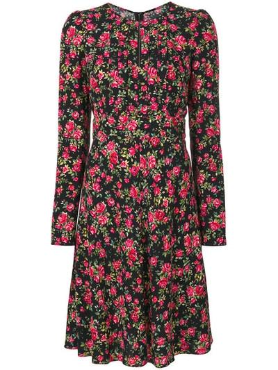 Dolce & Gabbana Rose Print Dress