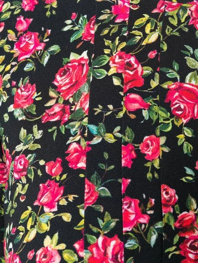 Shop Dolce & Gabbana Rose Print Dress