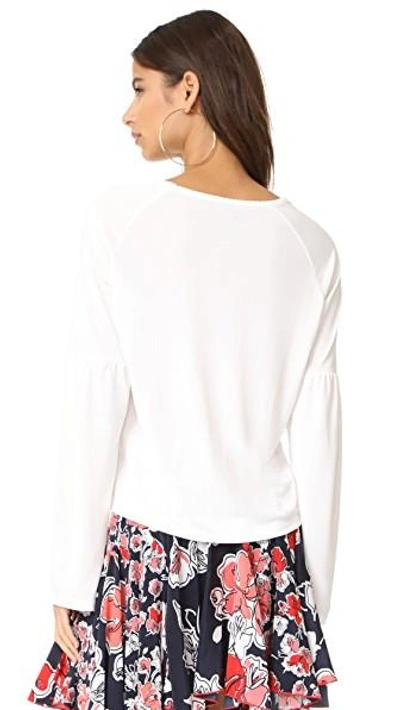 Shop Knot Sisters Gracie Top In Off White
