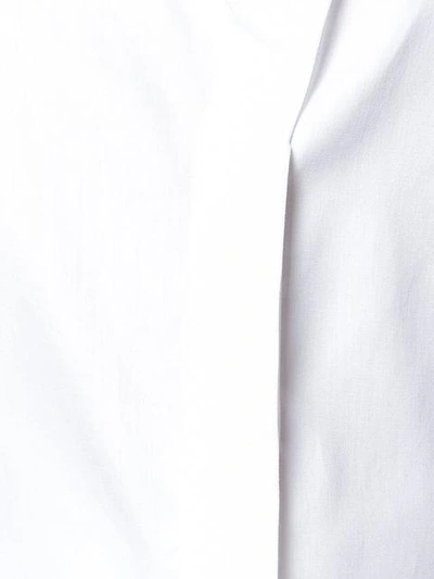 Shop Stella Mccartney Asymmetric Shirt In White