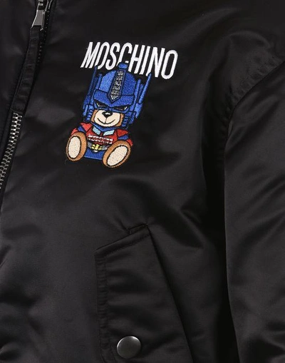 Shop Moschino Blazers In Black