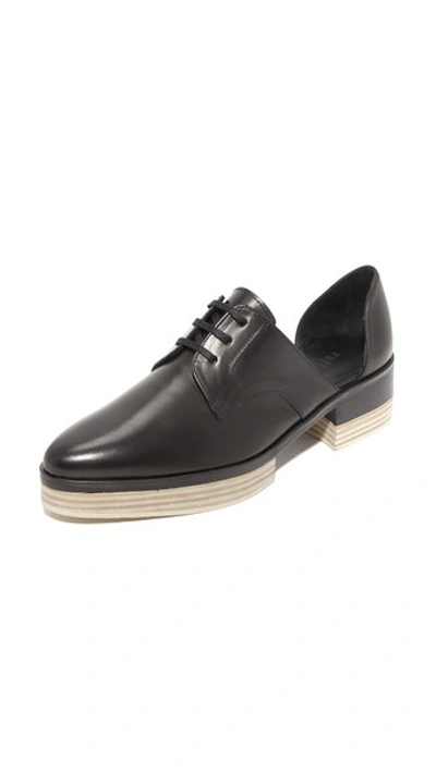 Freda Salvador Will D'orsay Platform Oxfords In Black