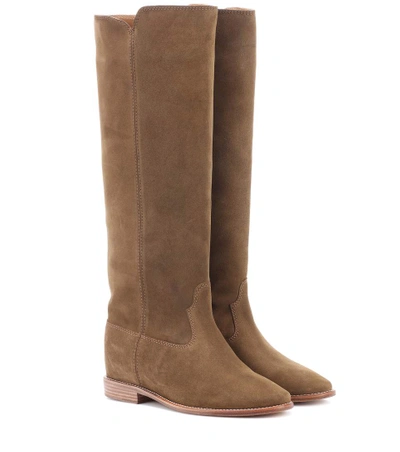 Isabel Marant Cleave Suede Boots In Brown | ModeSens