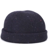 MAISON MICHEL Calvin wool and cotton hat