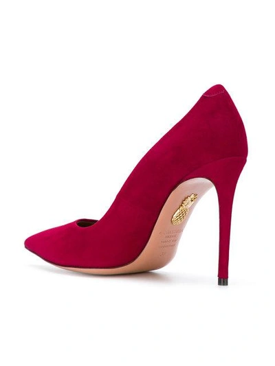 Shop Aquazzura Simply Irresistible Pumps - Red