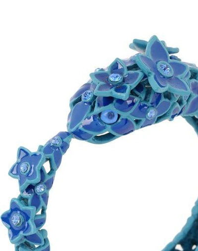 Shop Roberto Cavalli Bracelets In Azure