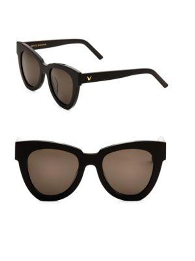 Gentle Monster Inscarlet 66mm Tinted Square Sunglasses In Black