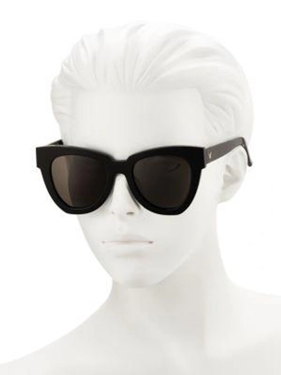 Shop Gentle Monster Laser 50mm Tinted Square Sunglasses In Black