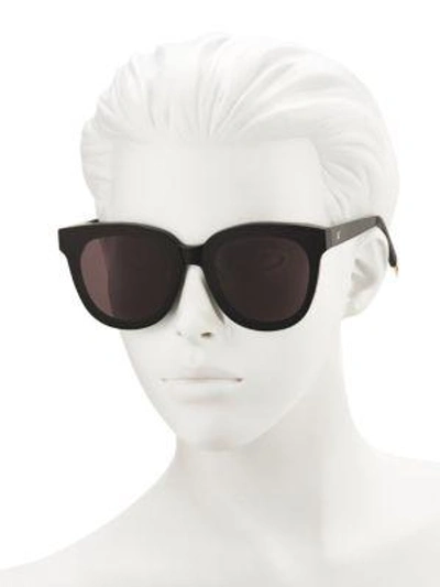 Shop Gentle Monster Inscarlet 66mm Tinted Square Sunglasses In Black