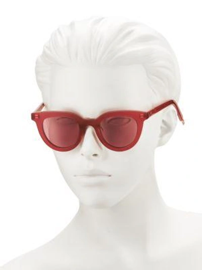 Shop Gentle Monster 45mm Cat Eye Sunglasses In Red