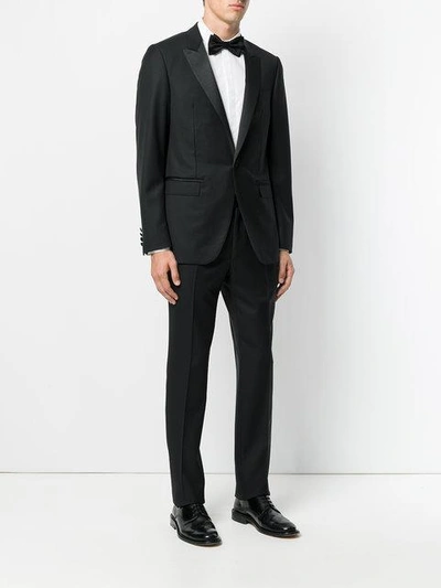 Shop Lanvin Smart Suit - Black