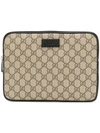 GUCCI GG Supreme pouch,POLYURETHANE100%