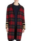 THE KOOPLES Check Double-Sided Coat