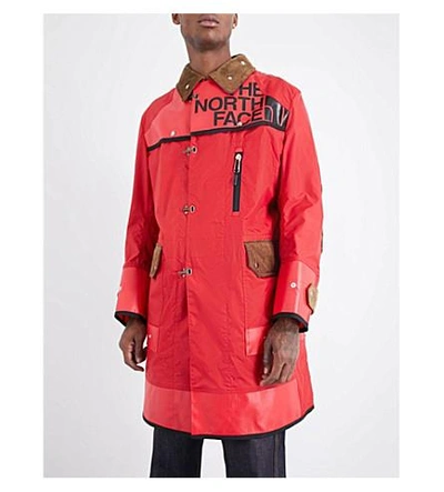 Shop Junya Watanabe X The North Face Shell Jacket In Red