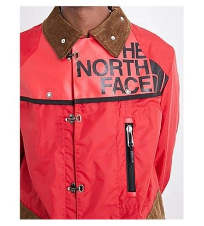 Shop Junya Watanabe X The North Face Shell Jacket In Red