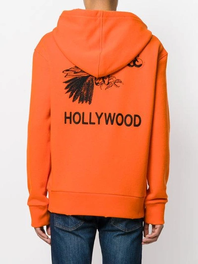 Shop Gucci Hollywood Embroidered Hoodie