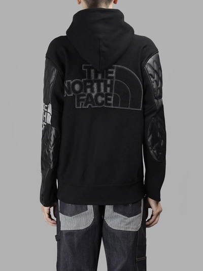 Shop Junya Watanabe X The North Face Men's Black Cotton Hoodie