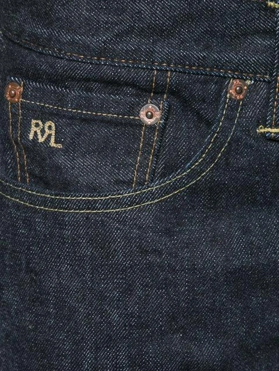 Shop Rrl Slim Fit Jeans In Dark Rinse