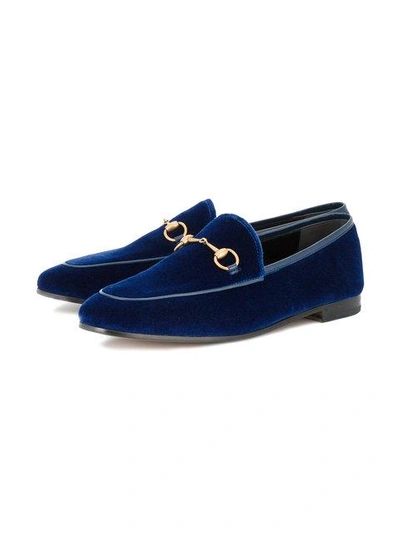 Shop Gucci Jordaan Horsebit Loafers