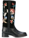 ETRO embroidered boots,13447293612227566
