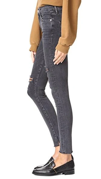 Shop Agolde Sophie High Rise Skinny Jeans In Renegade